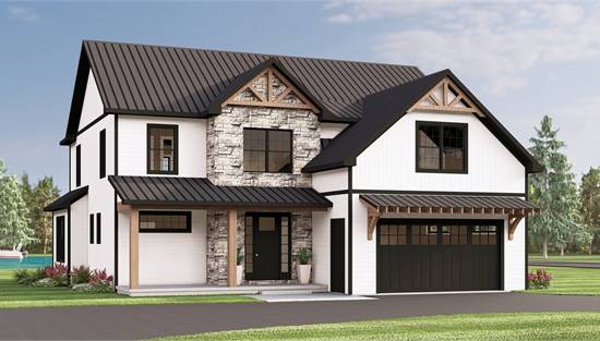 Charming Farmhouse with Attached Garage