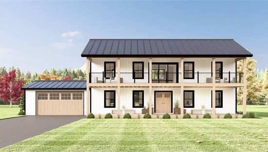 Stunning Farmhouse with Large Balcony