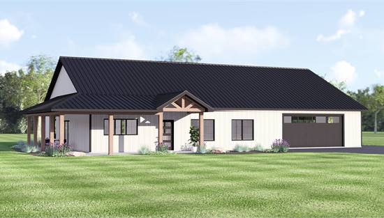 Stunning Barndominium with Attached Garage