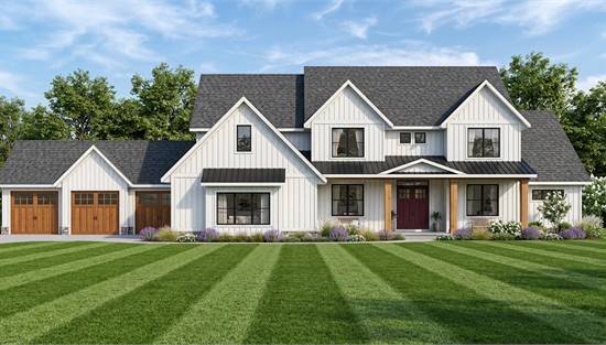 Astonishing Farmhouse with Attached Garage