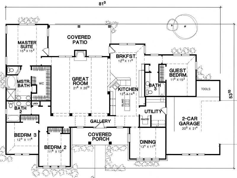 The Pasadena 2927 4 Bedrooms  and 3 5  Baths The House  