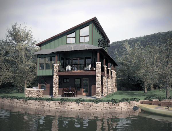 The Lake Austin 1861 2 Bedrooms and 3 Baths The House  