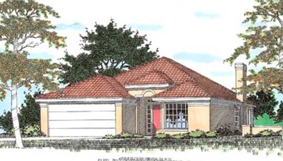 image of southwest house plan 5389