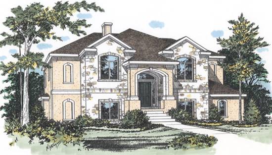 image of southwest house plan 5436