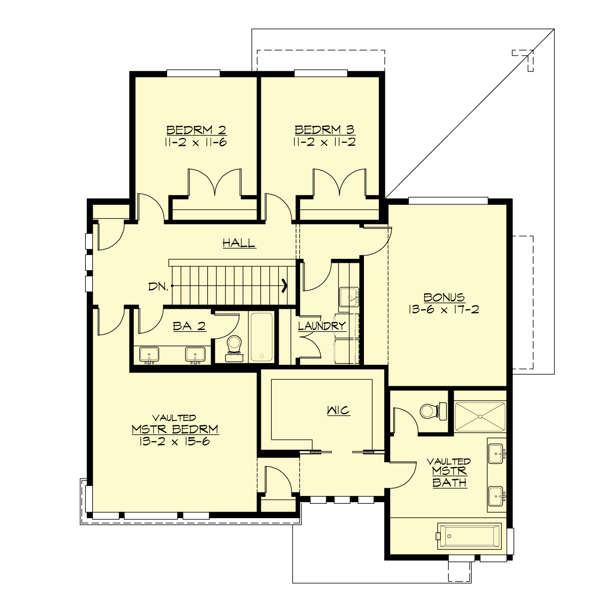 3Bedrooms, 2.5Bath Contemporary House Plan with