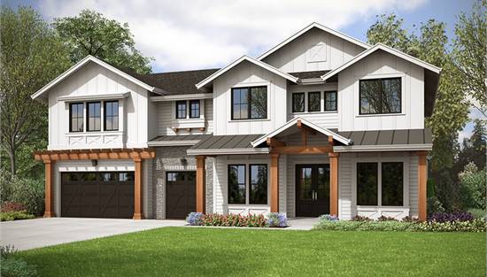 image of house plans with in-law suites plan 1381