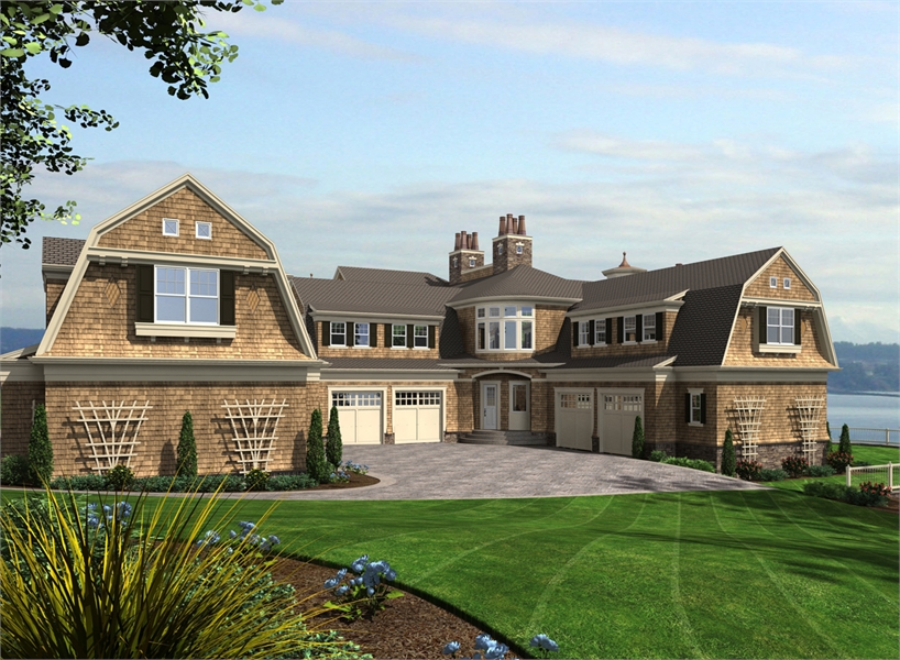 Luxury Cottage Style House Plan 7306 Chatham Grove