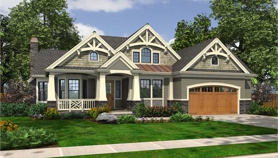 image of bungalow house plan 7532