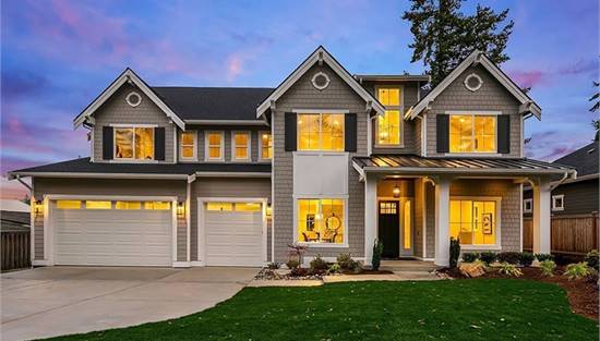 Magnificent Nighttime Front View