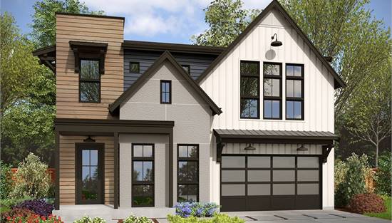 image of contemporary house plan 9865