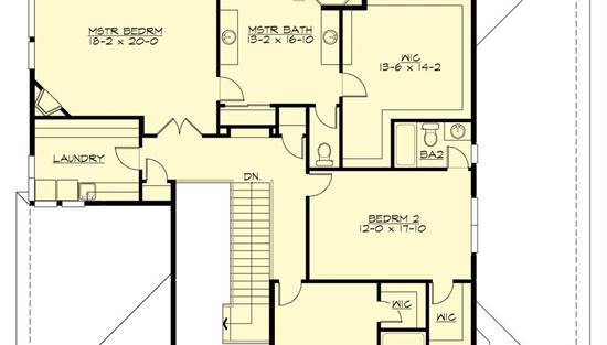 4 Bedroom Contemporary Style House Plan 9867: Terrel Meadows - 9867