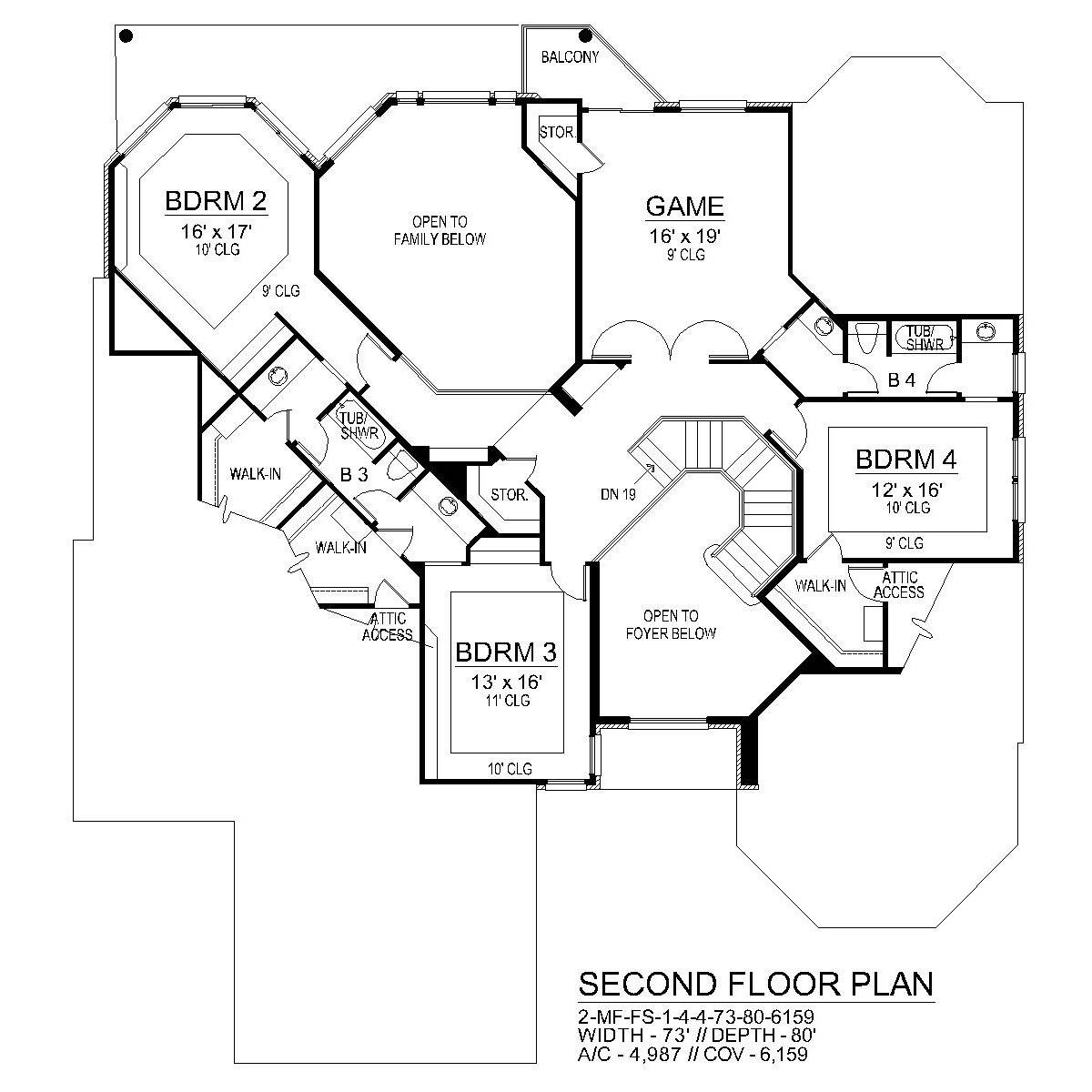 Luxury European Style House Plan 6495 Lennox Lane 6495