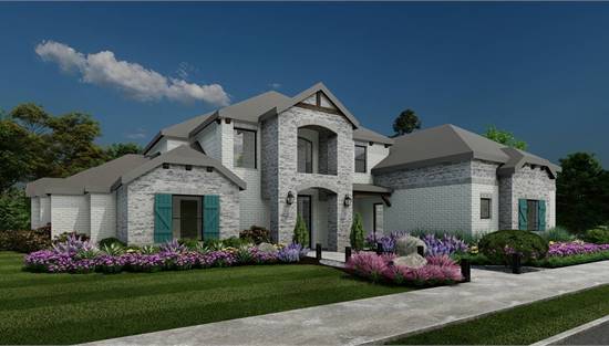 image of traditional house plan 9883