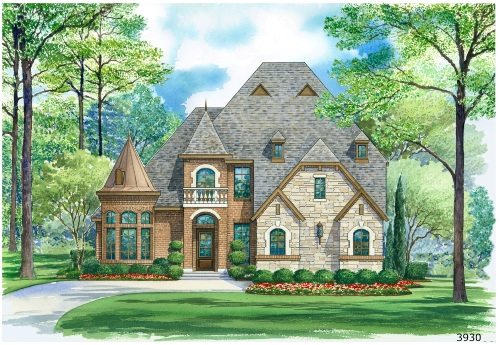 Castle design with four bedrooms