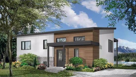 Charming Contemporary with Porch