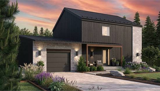 Scandinavian Style First Home