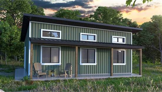 Charming Contemporary with Front Porch