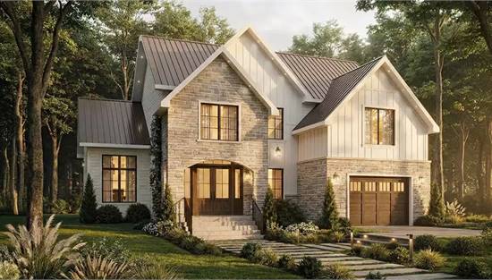 Dazzling European with Attached Garage