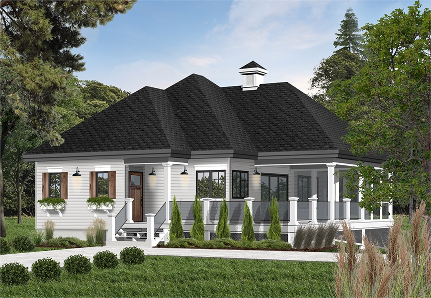 Beach Front Cottage Style House Plan 2022 The Gallagher