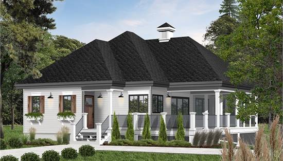 Beach Front Cottage Style House Plan 2022 The Gallagher - How To Decorate Coastal Cottage Style Living Room In Philippines