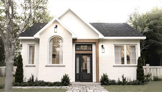 Beautiful Stone Cottage with Timber Accents