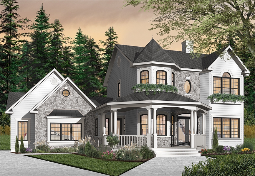 Victorian Style House Plan 4573 Collector 2