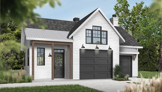 Garage House Plans Detached, Building A Garage With Apartment Cost