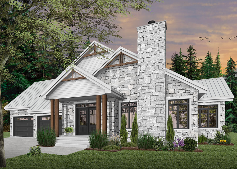 Bungalow Style House Plan 1337: Ashton