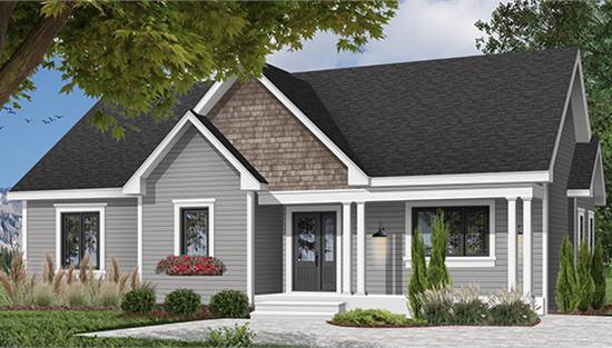 image of accessible house plan 7360