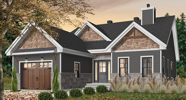Small Craftsman Style House Plan 7331, Small Craftsman Style House Plans