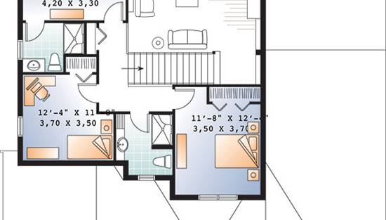 Cottage Style House Plan 9549 Anniston 2