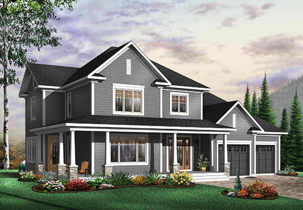  Craftsman  Style House  Plan  9818 Eliana