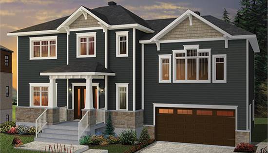 Budget-Friendly Traditional Home with Craftsman Touches