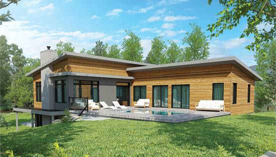 Rear Elevation Showing Ample Windows & Outdoor Potential