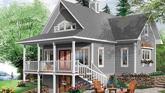 image of cape cod house plan 4769