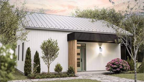 Stylish Modern with Front Porch