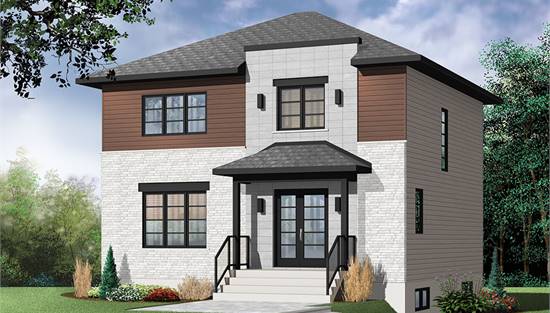 Unique Boxy Modern Home with an Affordable Design