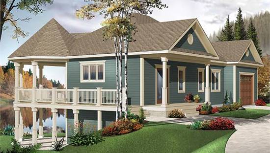 Front rendering