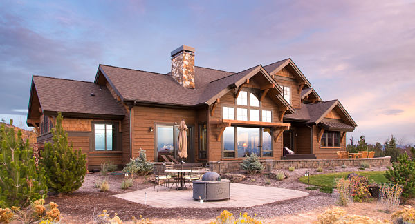 Large Rustic Lodge with Elegant Accents