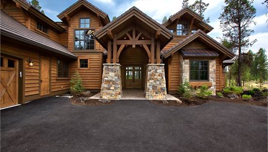 View Mountain Home Front Doors 3D