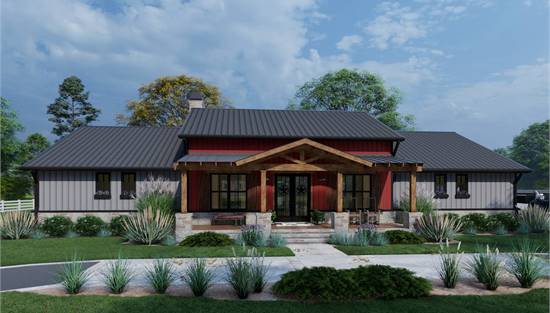 image of outdoor house plan 1063