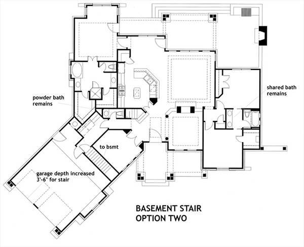 Basement Stair Option Two