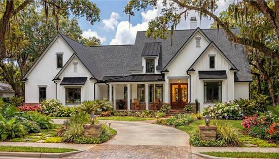 Stylish Farmhouse with Front Porch