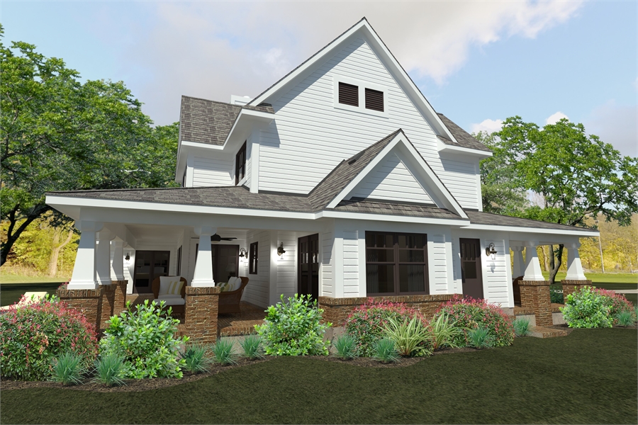 The Granbury 5791 3 Bedrooms and 2 Baths The House Designers 5791