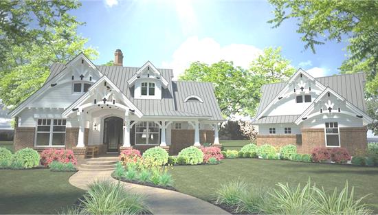 image of 1.5 story house plan 2231