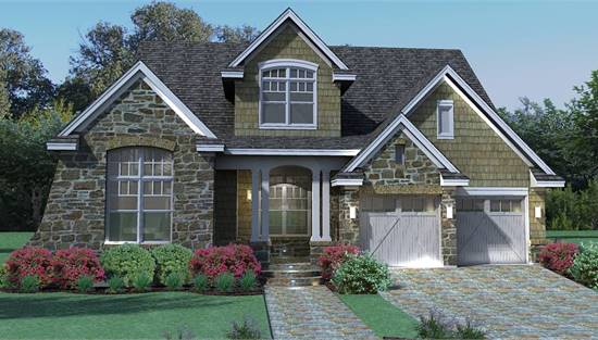image of house plans with a basement plan 2235