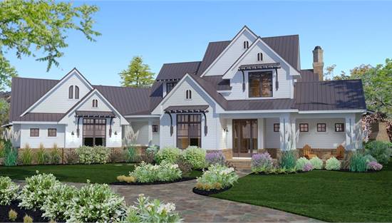 image of traditional house plan 3151