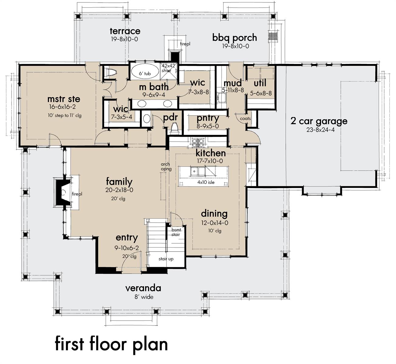≈3 Bedroom Farm House Style House Plan 7369 Spring Creek