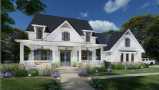 Two Story Modern Farmhouse Style House Plan 7871: The Jefferson