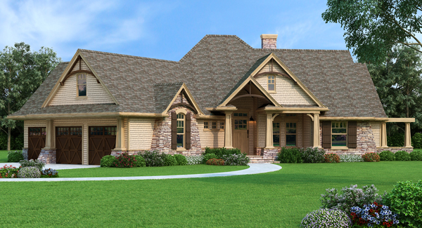 House Plan 7878: Traditional Vs. Open Concept